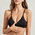 thumbnail image 4 of Sujetador cómodo y ajustable sin costuras para mujer: sin aros, almohadillas extraíbles, tejido suave y cremoso, banda de alta resistencia, 3 tallas, 4 of 7