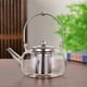 thumbnail image 4 of Thickened Glass Teapot Transparent Teapot Filter Teapot Home Heat- Flower Teapot, 4 of 5
