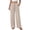 04-Parchment, variant on Womens Palazzo Pants, Wide Leg Flowy Drawstring High Waisted, Lightweight Lounge Office Beach Clothes 2026 Light Yellow X-Large