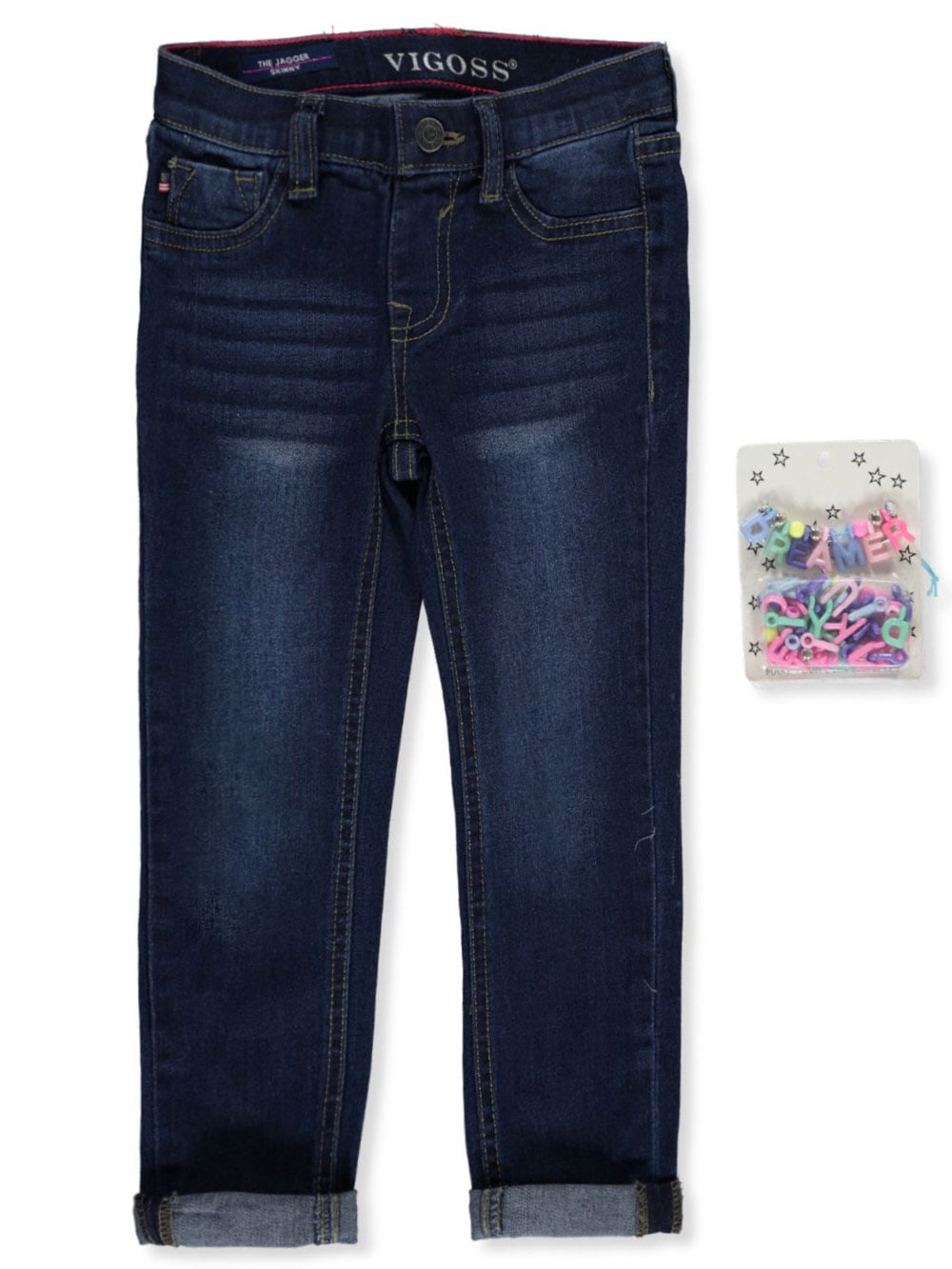 Vigoss Girls' Skinny Jeans With Create 