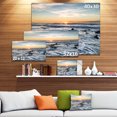 thumbnail image 3 of White Surf with Turbulent Sea - Seashore Canvas Art Print, 3 of 4