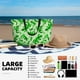 thumbnail image 5 of Fotbe Green Lizard Bolsa de Viaje para Playa - Resistente al Agua, Bolsa Tote de Gran Capacidad y Ligera con 7 Bolsillos para Mujeres y Hombres, 5 of 7