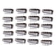 thumbnail image 2 of Extensiones de cabello Yinane Clips a presión 20 Piezas Marrón claro, 2 of 8