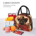 thumbnail image 6 of Haiem Western French Bulldog Cowboy Printed Lunch Bag Women, Lunch Box Lunch Bag for Women, Small Leakproof Cute Lunch Tote Large Capacity Reusable Insulated Cooler Lunch Container, 6 of 6