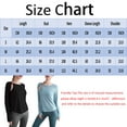 thumbnail image 5 of Women’s Long Sleeves Workout Shirts Open Back Gym Exercise Clothes Yoga Shirts Tie Back Athleticwear Loungewear for Girls and Ladies, 5 of 9