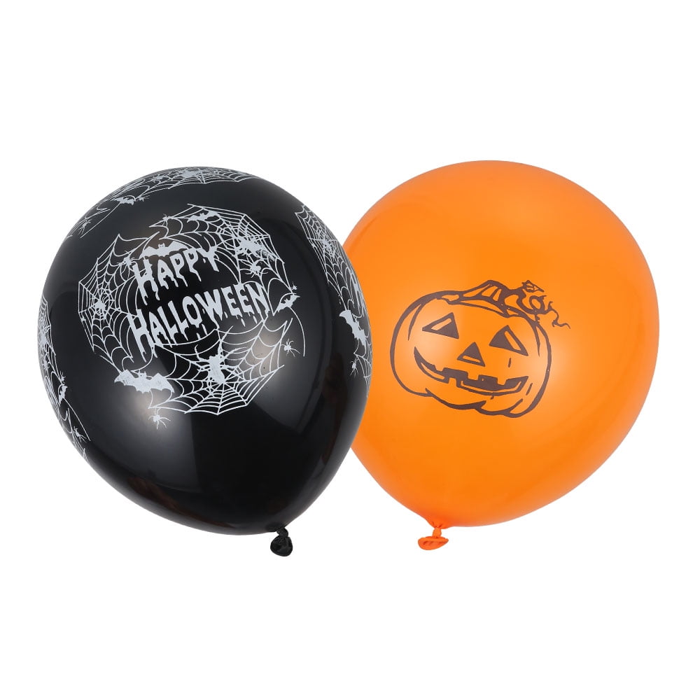 ODOMY 12 Inch Balloons for Halloween Decoration Party Supplies
