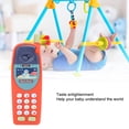 thumbnail image 3 of Teléfono de Juguete para Bebés, Diseño de Simulación, Varidad de Música Relajante, Juegos de Rompecabeza de Educación Tempana para Niños Pequeños, Plástico, 15 x 5 cm,, 3 of 7