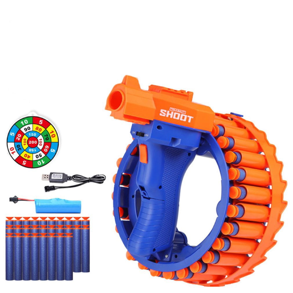 Soft Good Bullet Toy Gun For Children Dart Suit Electric Kids Bullet