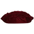 thumbnail image 3 of Housse de Banc, Protection Complète Housse de Tabouret de Piano Dentelle Décorée Résistante à la Saleté pour Bancs de Clavier pour Pianos Sièges Simples Bordeaux, Marron, 3 of 8
