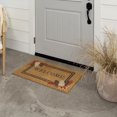 thumbnail image 3 of Mohawk Home Fall Welcome Faux Coir Polyester Doormat, Brown, 18" x 30", 3 of 7