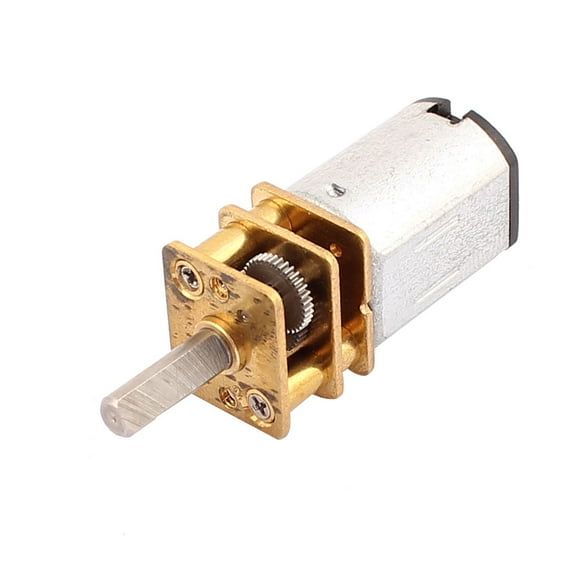 DC 3V 15RPM High Torque 3mm Shaft Dia Low Speed Gear Box Motor f Toy Model