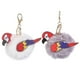 thumbnail image 2 of Key Chain Decoration 2Pcs Parrot Key Rings For Car And Bag Daily Use With Small And Light Weight Design, 2 of 3
