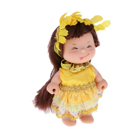 

10cm Lovely Doll People Figure Phone Bag Pendant Accessories