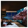 thumbnail image 2 of High Brightness Reflective Projector Screen 60 100 130 Inch 16:9 Fabric Cloth Projection Screen for Home Beamer ,Better Contrast and Color, 2 of 6