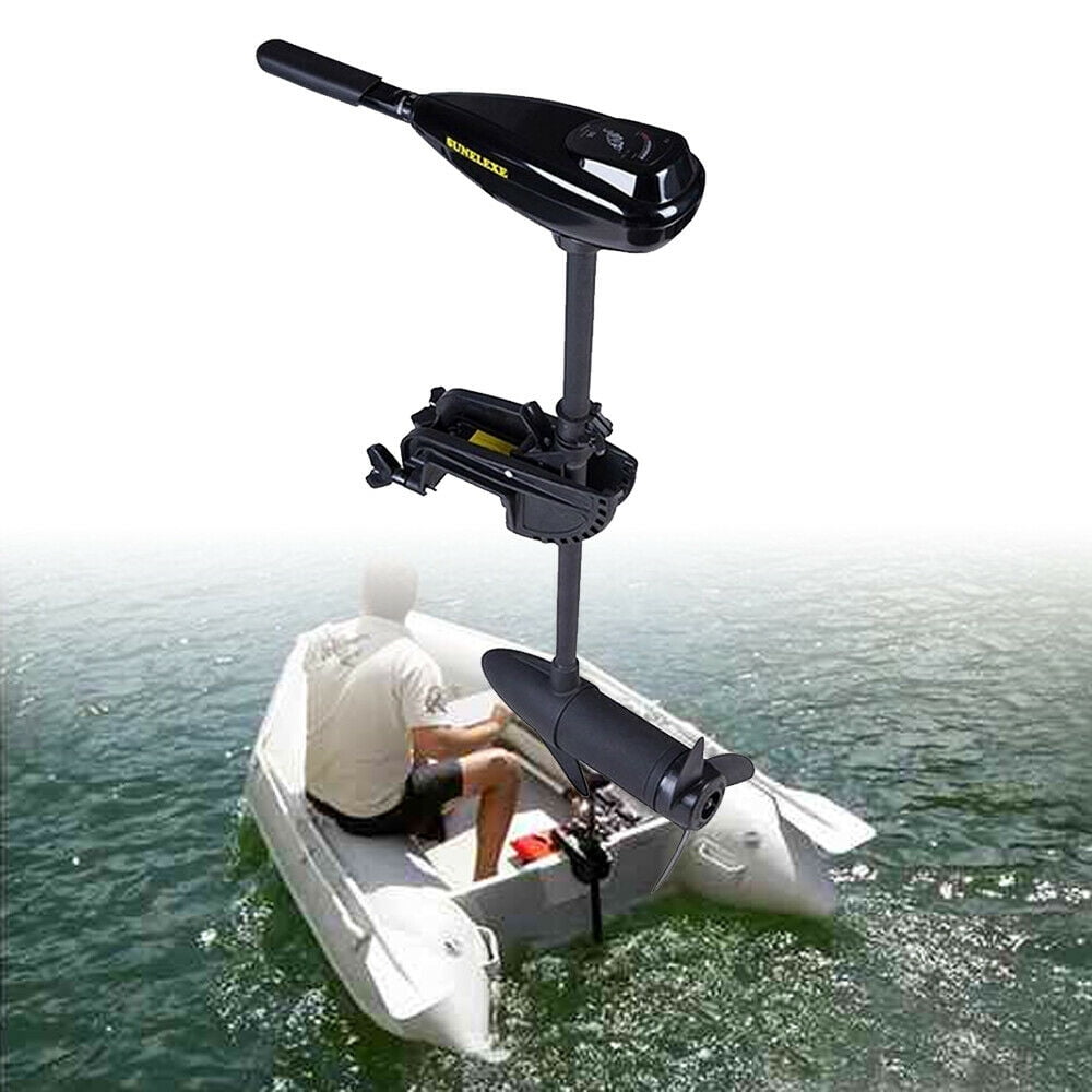 58LBS Hangkai Outboard Electric Trolling Motor Thrust Transom Mounted 