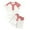 Brick Red, variant on Toddler Girls Outfits Ice Print Short Sleeve Shorts Casual Comfortable Playwear For Kids Daily Outdoor Party Picnic Sets Size 2-3T
