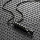 thumbnail image 1 of Breathing Whistle Necklace, Stop Smoking Necklace Stress Anxiety Relief Mindful Meditation Necklace, 1 of 2