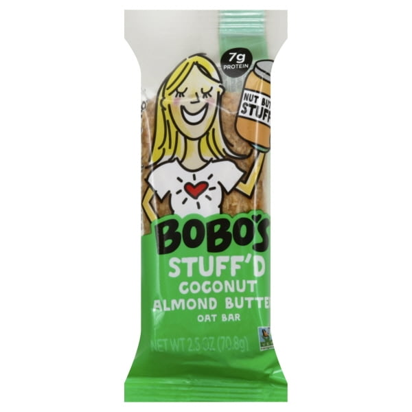 Bobo's Oat Bars Oat Bar Coconut Almond Butter Filled Case Of 12 2