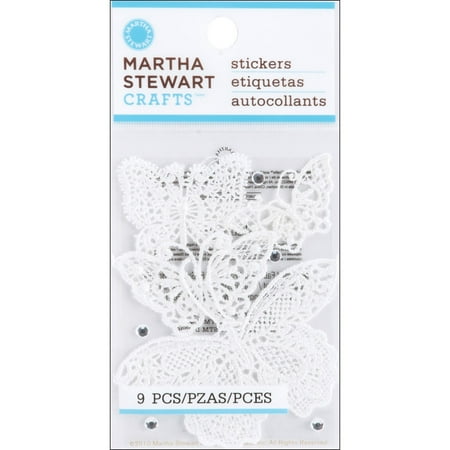 Martha Stewart Crafts Doily Lace Butterflies