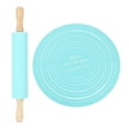 thumbnail image 2 of Rolling Pin Pastry Baking Mat, Non Stick Safe and Sanitary Pot Rolling Pin Strong Practicality Rolling Pin Kneading Pad for Kitchen Restaurant School Use, 2 of 8