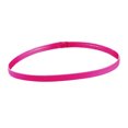 thumbnail image 2 of Diadema deportiva elástica antideslizante fina con agarre de silicona antideslizante, banda para el sudor para ejercicio, para hombres, mujeres, fútbol, ​​baloncesto, tenis, color morado, 2 of 10