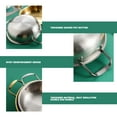 thumbnail image 4 of Kitchen Utensils Set,Growsl Clearance Sale,Stainless Steel Dutch Oven Dutch Oven Pot Best Chef’s Pan in Pots And Pans Induction Pot Stock Pot,Stainless Steel Cookware Set, 4 of 9