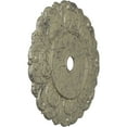 thumbnail image 3 of 32 1/4"OD x 3 5/8"ID x 1 1/8"P Angel Ceiling Medallion (Fits Canopies up to 15 3/4"), Hand-Painted Castle Stone Crackle, 3 of 7