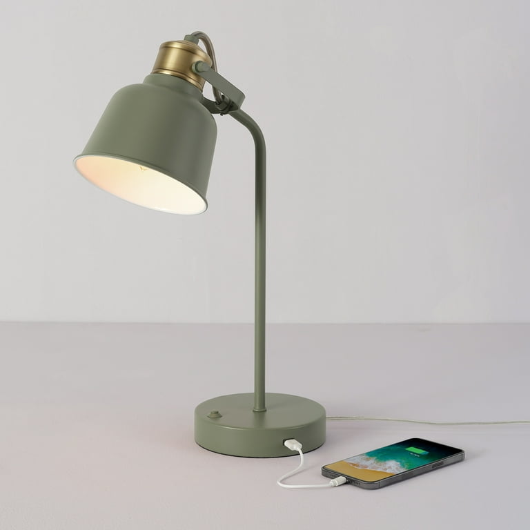 Sage green hotsell table lamp