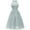 Grey, variant on TJAZFJPA Women's Dresses Summer Women Vintage Princess Floral Lace Neckline Party Aline Swing Dress Spring Wedding Guest Dresses for Women Sweetheart Neckline Dress