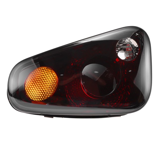 Cubierta de lente de luz trasera Unique Bargains para Mini Cooper R50 R53 2004-2006 LCI Cubierta de lámpara trasera de color ahumado reemplazo 63217166955/63217166957