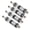 Silver, variant on YAHHU Upgrade Alloy Hydraulic RC Car Shock Absorber Red Performance Shock Damper Suspension Kit for 1/12 MN128 MN86 G500 RC Crawler Truck Pack of 4 (4.72 inches / 12.00 cm)