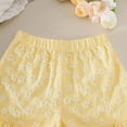 thumbnail image 5 of TOWED22 Kids Infant Toddler 2 Piece Adorable Clothing Sets Sleeveless Tank Shirts and Shorts Cute Summer Outfits Girls Casual Clothes(White,2-3 Y), 5 of 6