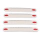 thumbnail image 2 of 4 Piezas Protector De Parachoques De Coche Protector De Esquina De Rasguño Tira Decorativa Blanca Blanco Sunnimix Protector de protección de esquina de parachoques, 2 of 8