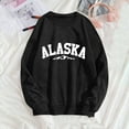 thumbnail image 4 of Women Sweatshirt Womens Long Sleeve Sweatshirt Women’S Pullover Black Cute Crewneck Sweatshirt Fall Womens Sweatshirts Women Clothing, 4 of 5