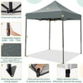 thumbnail image 4 of COBIZI Canopy Tent 6.6’x6.6’ Folding Outdoor Pop Up Heavy Duty Canopy for Beach Camping-Gray, 4 of 14
