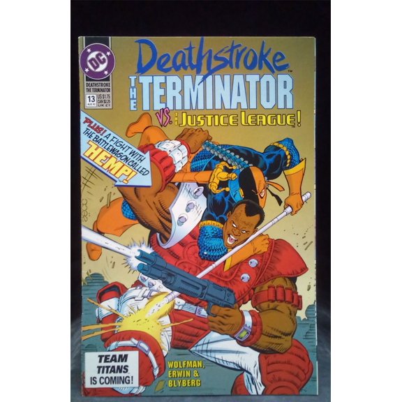 Pre-Owned Deathstroke the Terminator #13 1992 DC Comics Comic Book