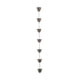 thumbnail image 4 of Cadenas de lluvia Cola 1M Aluminio Colectores de lluvia, 4 of 8