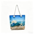 thumbnail image 2 of Guodhu waterproof and sandproof beach bags,Large Canvas Beach Tote Bag for Women with Rope Handle, Waterproof Sandproof Summer Travel Bag for Vacation Pool Gym,travel beach bag(E), 2 of 6