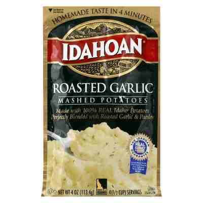 Idahoan Roasted Garlic Mashed Potatoes 4 oz (Best Roasted Garlic Mashed Potatoes)