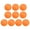 Orange color, variant on CIYISON 10 Pack Golf Practice Ball Elastic Foams Soft Golfs Training Ball Exercise Ball for Golf Swing Training Aids In/Outdoor