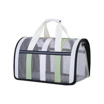 Cats Carriers Dog Carrier Soft Sided Pet Carrier for Small and Medium Cats Dogs(Up To 15lbs),TSA Airline Approved Collapsible Portable Travel Bag for Dogs Cats 12.9x9.84x8.66in