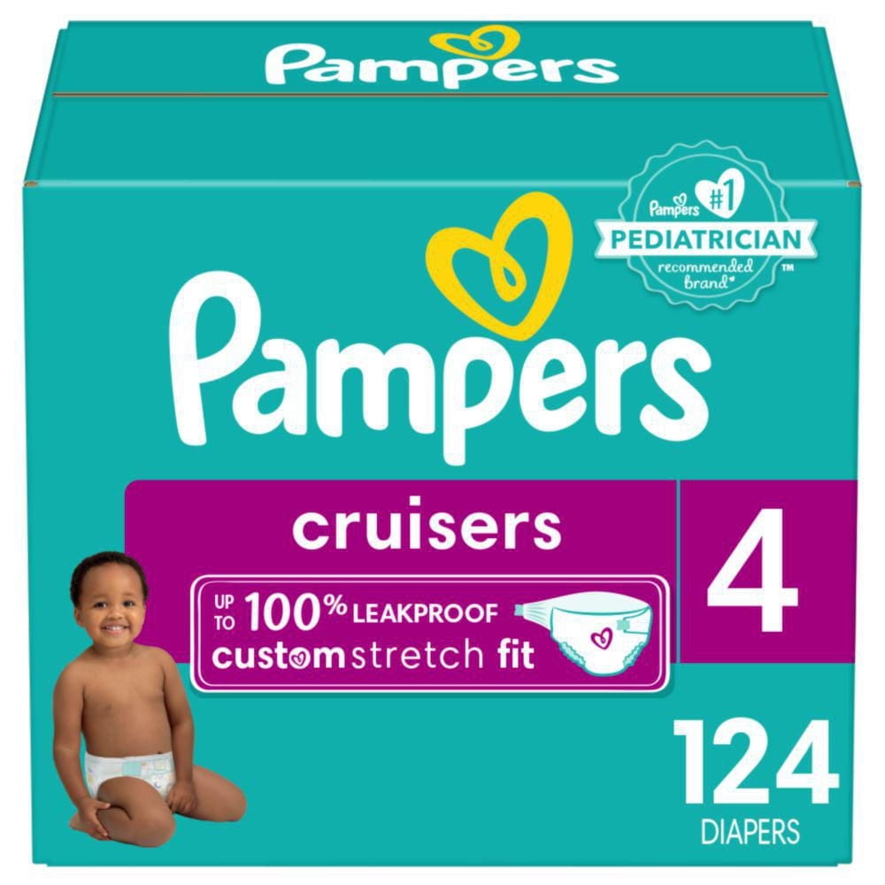 Pampers Cruisers Diapers, Size 3-7, 70-140CT
