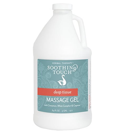 Soothing Touch Deep Tissue Massage Gel, Cayenne/Cinnamon/White Camphor, 64 Ounce