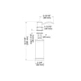 thumbnail image 2 of Kibi Kitchen Lead Free Solid Brass Construction Soap Dispenser, 2 of 2