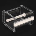 thumbnail image 2 of Creative Transparent Adhesive Tape Dispenser Office Desktop WashiTape Holder with Cutter White, 2 of 4