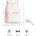 thumbnail image 2 of Mochila mommore Fashion para niñas con correa de seguridad rosa, 2 of 8