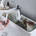 thumbnail image 7 of Sikiie Autumn Dragon Mountain View Splash Guard for Sink Faucet-1 PC Super Absorbent Fast Drying Mat Sink Gadgets-Splash Guard for Kitchen, Sink Mat, 7 of 7