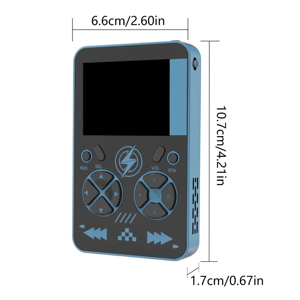 PatungKu High Capacity Battery Handheld Gaming Device Game Library