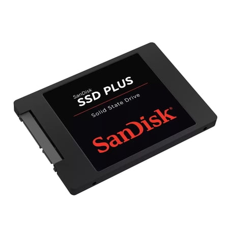 SSD 250GB 2.5インチ 内蔵型 SanDisk サンディスク SSD PLUS SATA3 6Gb/s R:545MB/s W:505MB/s 海外リテール SDSSDA-250G-G28 ◆メ