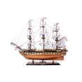 thumbnail image 2 of Old Modern Handicrafts T097F2 Ultimate USS Constitution Combo of Model Ship & Classic Hat - Medium, 2 of 10